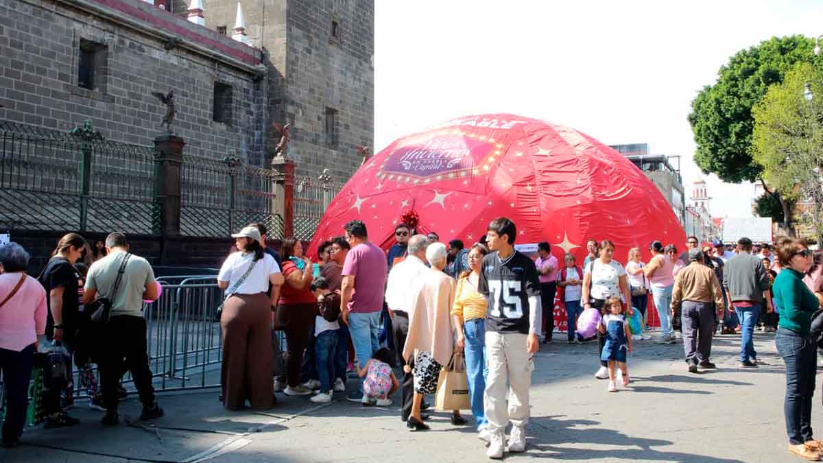 Invitan a visitar el domo sensorial “Sintamos la Navidad”