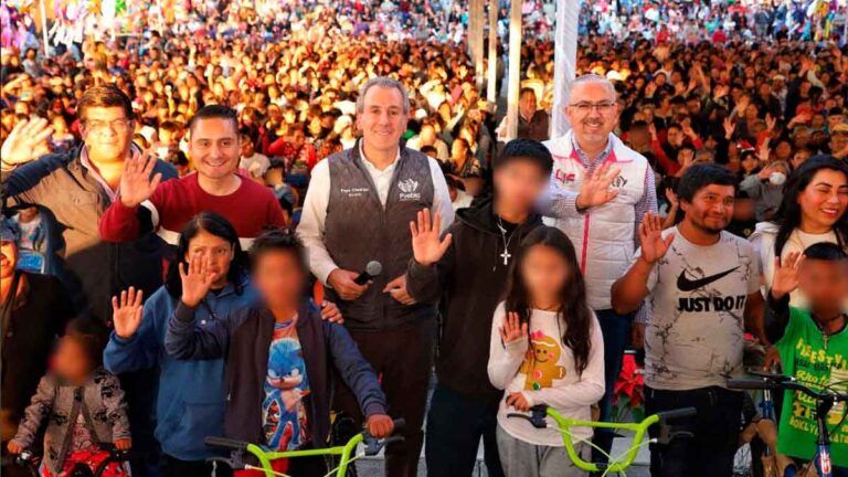 Celebra Pepe Chedraui “Vive la Navidad en Chapulco” con familias poblanas