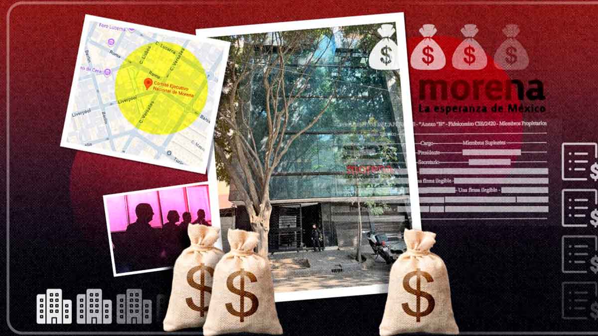 Compra barato, vende caro: el negocio inmobiliario de 59 millones con la sede nacional de MORENA