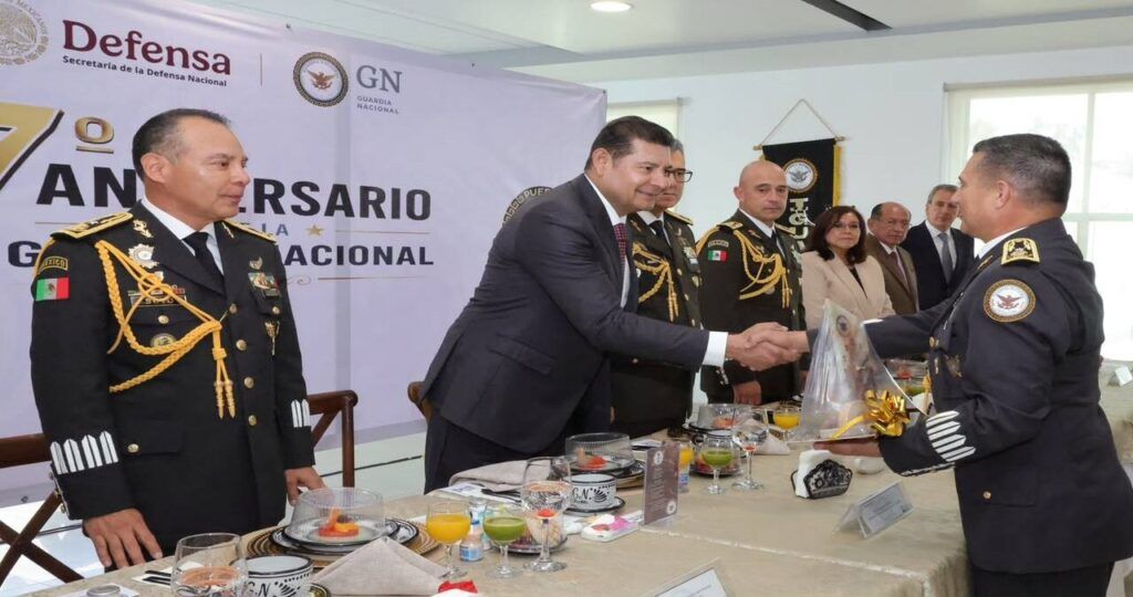 Alejandro Armenta aniversario Guardia Nacional