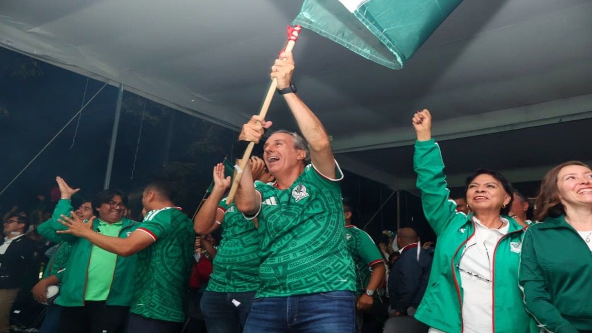 Pepe Chedraui Zócalo México contra Ecuador