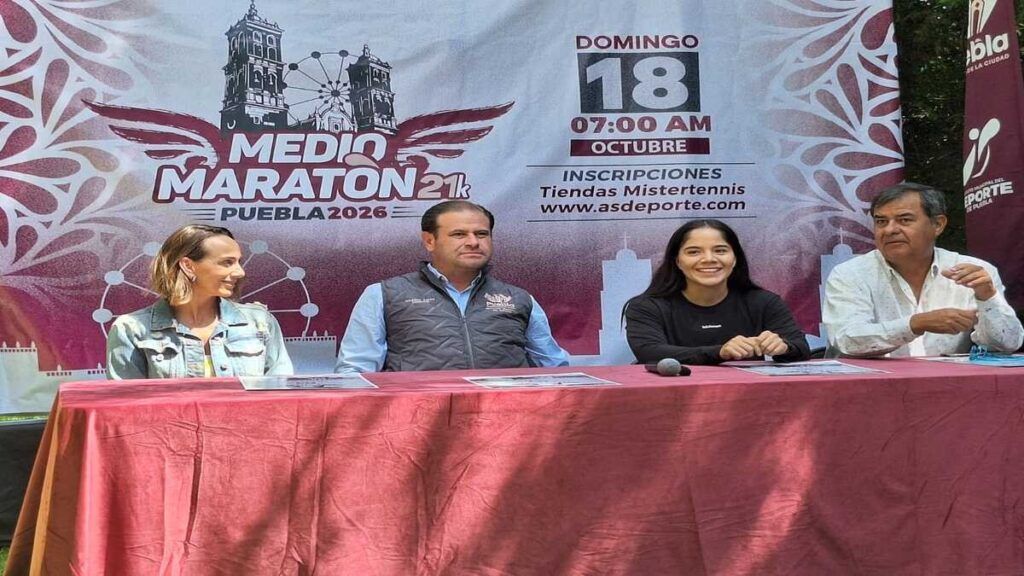 Convocatoria Medio Maratón 21K Puebla 2026