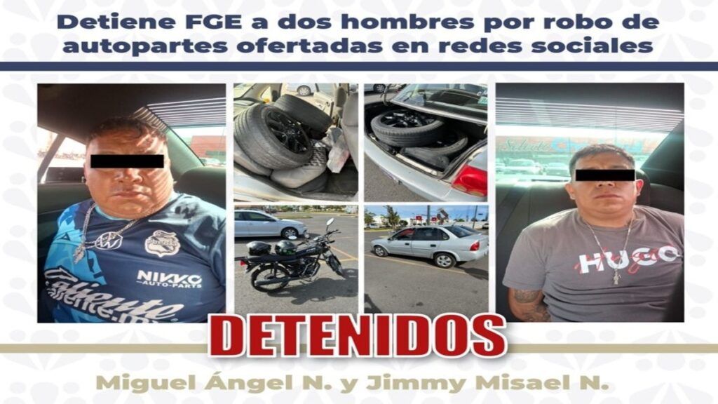Detenidos redes sociales venta redes sociales