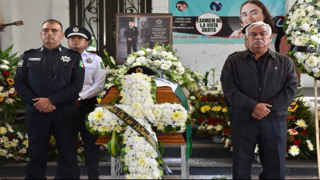 Homenaje comandante Ocoyucan
