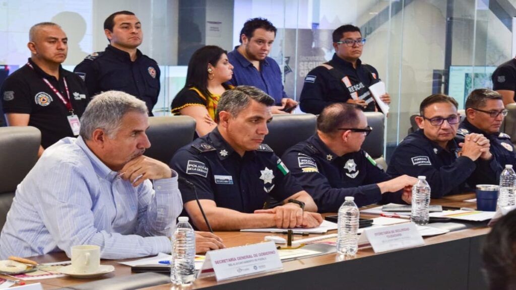 Simulacro de emergencia atención lluvias Puebla