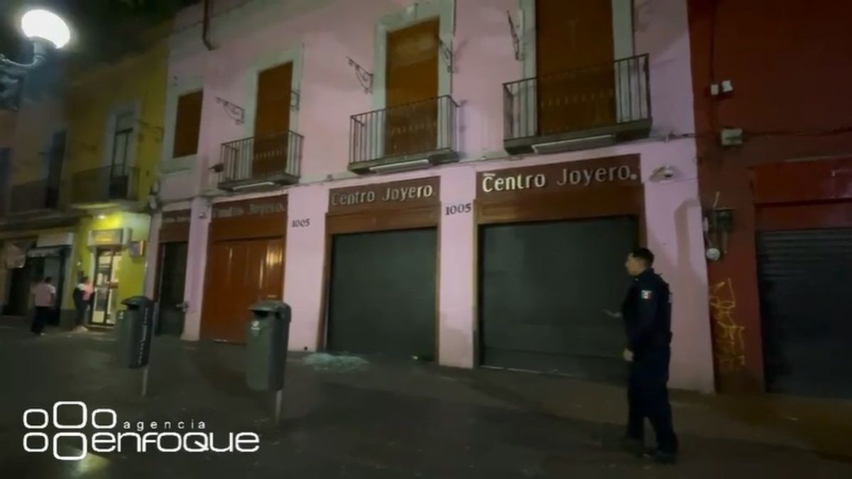 Tercera balacera Puebla asalto Centro Joyero