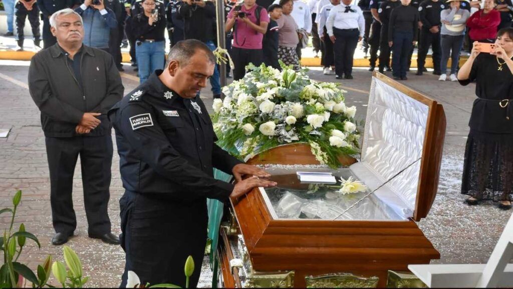 Último adiós comandante Ocoyucan