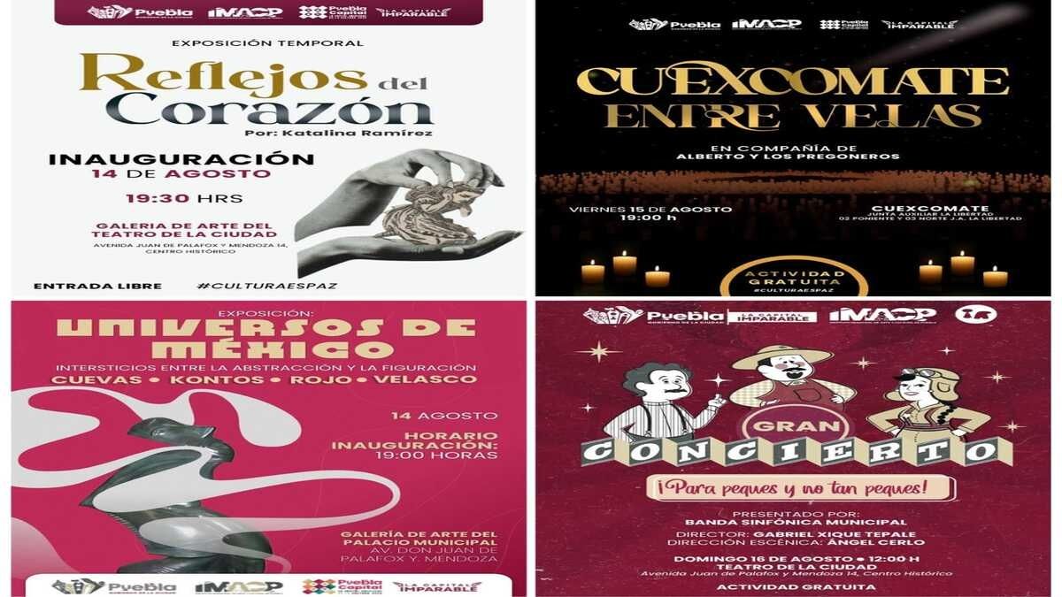 FILIP Puebla agenda fin de semana