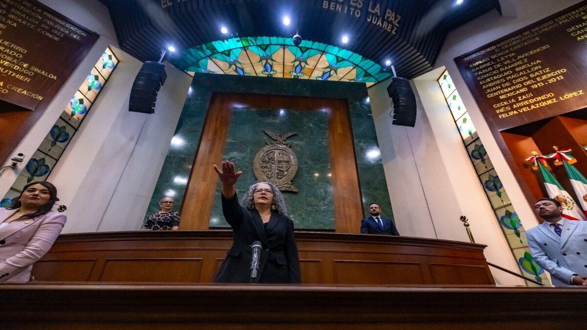 Graciela Domínguez gobernadora interina de Sinaloa