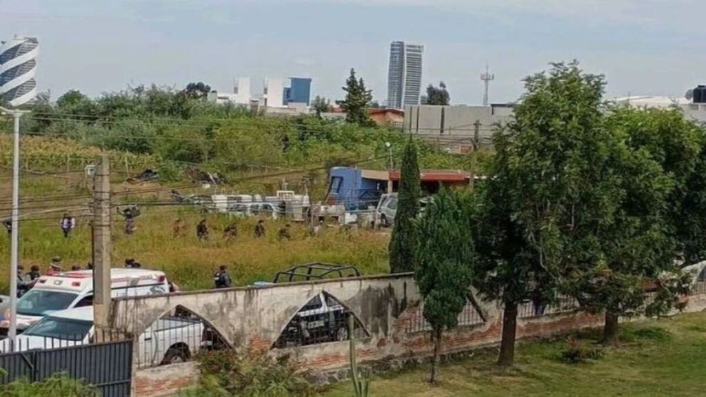 Persecución balacera Cacalotepec