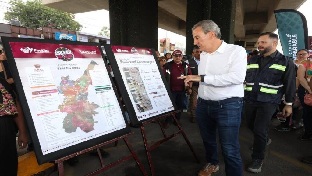 Rehabilitación laterales bulevar Xonacatepec