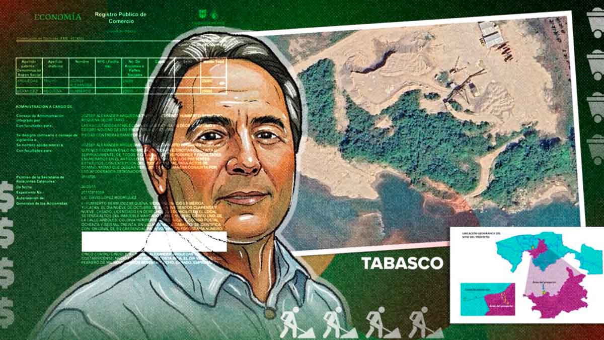 AMLO otorgó dos concesiones mineras a empresa ligada a los Bermúdez Requena