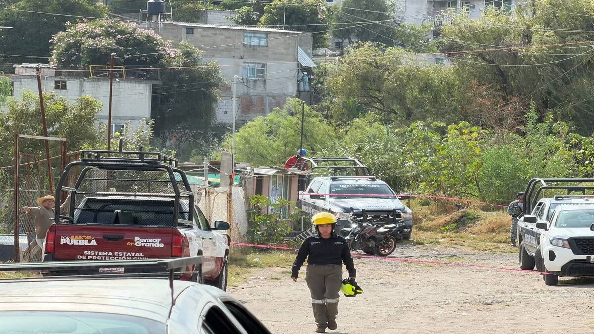 Cuerpo Lomas de San Miguel investigan si es de estudiante BUAP