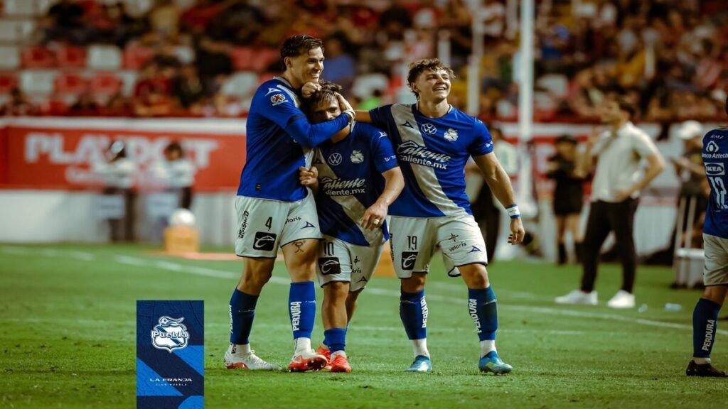 Puebla gana a Necaxa en la Jornada 8 del Torneo de Apertura de la Liga MX
