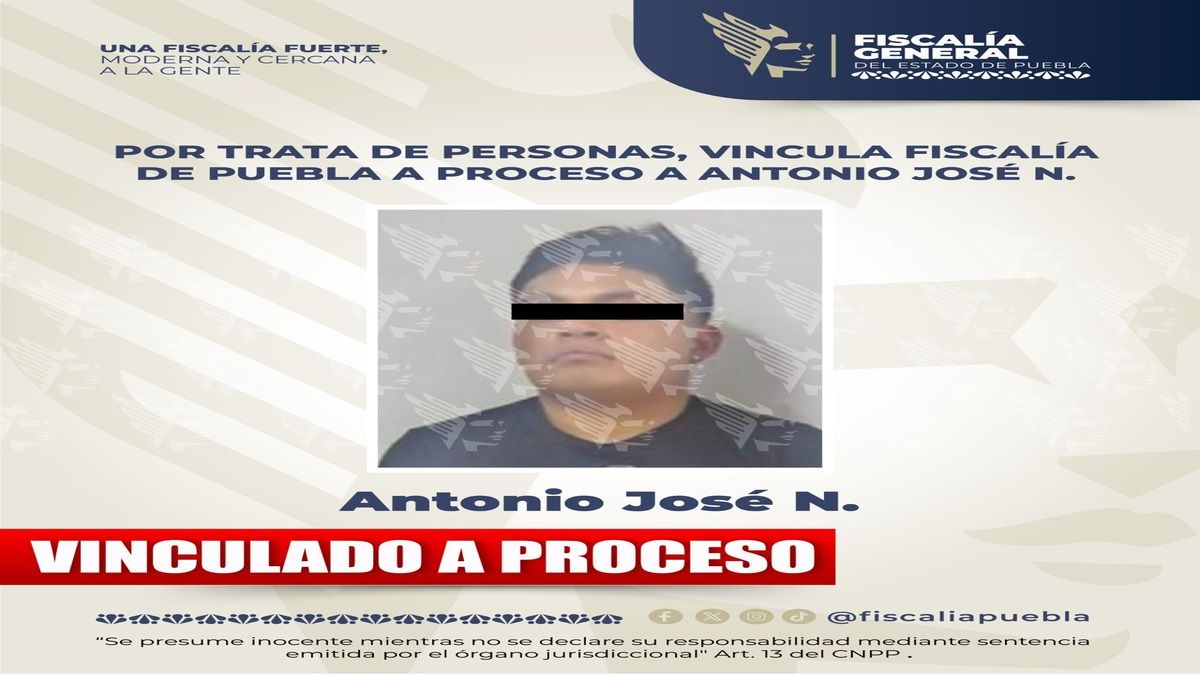 vinculado a proceso trata de personas